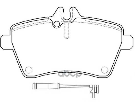 Купить КОЛОДКИ ТОРМОЗНЫЕ ПЕРЕДНИЕ MERCEDES A-CLASS W169/B-CLASS W245 1.5-2.0 04- BP31489W