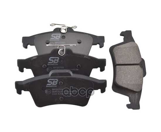 Купить КОЛОДКИ ТОРМОЗНЫЕ ЗАДНИЕ FORD FOCUS II/III/MAZDA 3/OPEL VECTRA C/ VOLVO S40 BP22702