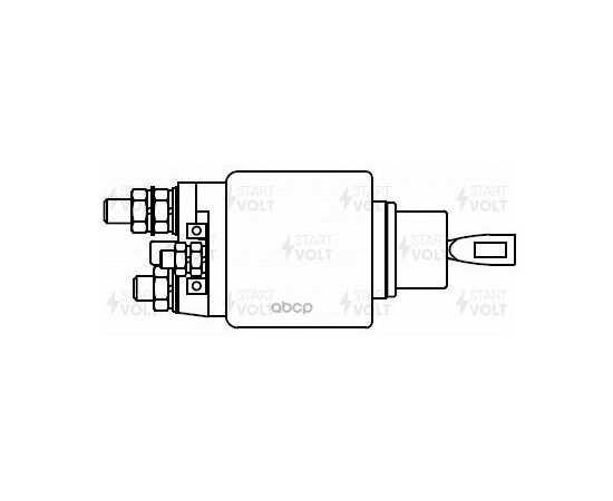 Купить РЕЛЕ ВТЯГИВАЮЩЕЕ СТАРТЕРА ДЛЯ А/М MERCEDES-BENZ GLK X204 (08-) 2.1CDI (START-STOP) STARTVOLT VSR 1508