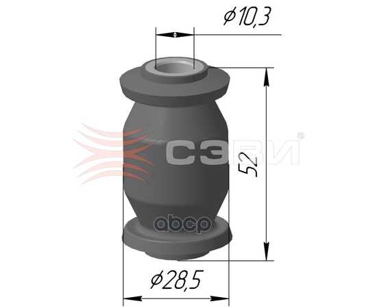 Купить ШАРНИР РЫЧАГА ПЕРЕДНЕЙ ПОДВЕСКИ CHEVROLET/DAEWOO MATIZ , CHEVROLET SPARK , DAEWOO SEVI 12244040