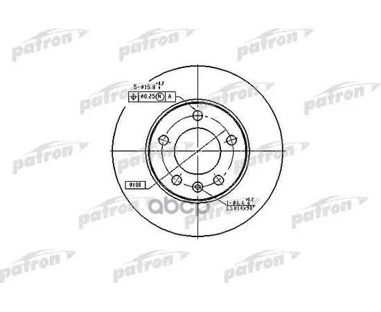 Купить ДИСК ТОРМОЗНОЙ ЗАДН PBD2805