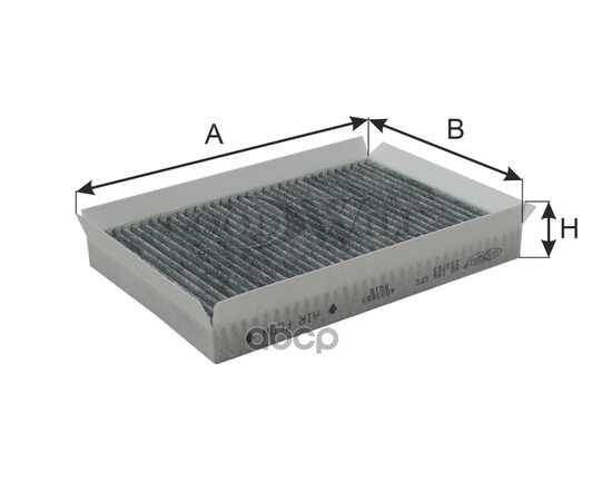 Купить ФИЛЬТР САЛОНА УГОЛЬНЫЙ AG196CFC