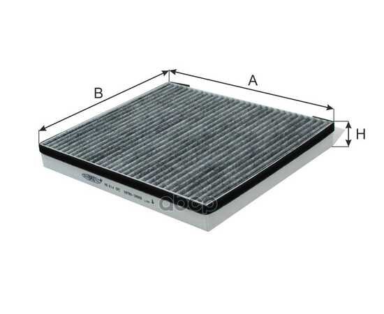 Купить ФИЛЬТР САЛОНА УГОЛЬНЫЙ AG814CFC