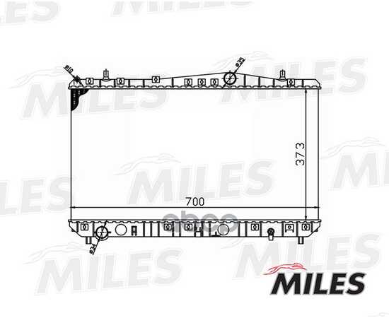 Купить РАДИАТОР (МЕХАНИЧЕСКАЯ СБОРКА) CHEVROLET LACETTI 1.4-1.8 M/T 04-) (NISSENS 61633) ACRM005