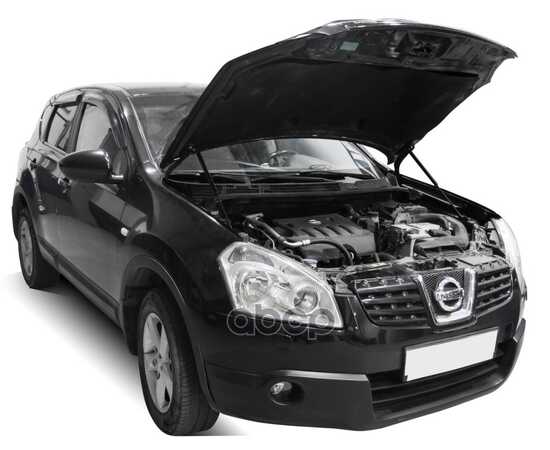 Купить ГАЗОВЫЕ УПОРЫ КАПОТА АВТОУПОР ДЛЯ NISSAN QASHQAI I 2006-2014, 2 ШТ., UNIQAS012