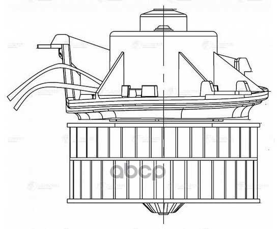 Купить Э/ВЕНТИЛЯТОР ОТОП. ДЛЯ А/М CHRYSLER VOYAGER IV (01-)/DODGE CARAVAN IV (01-)  LFH0348