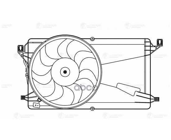 Купить Э/ВЕНТИЛЯТОР ОХЛ. ДЛЯ А/М MAZDA 3 (BK) (03-) 2.0I (С КОЖУХОМ) (LFK 2520)