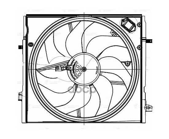Купить ВЕНТИЛЯТОР ОХЛОЖДЕНИЯ С КОЖУХОМ ДЛЯ А/М NISSAN QASHQAI II (13-) LFK14EA