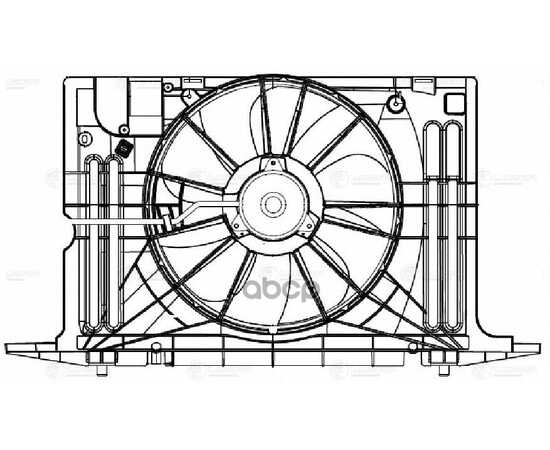Купить ВЕНТИЛЯТОР ОХЛАЖДЕНИЯ С КОЖУХОМ ДЛЯ А/М TOYOTA COROLLA (07-)/AURIS (09-) 1.4I/1.6I LFK1914
