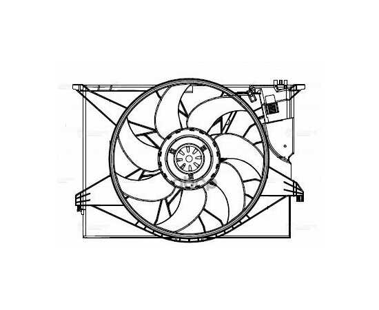 Купить Э/ВЕНТИЛЯТОР ОХЛ. С КОЖУХОМ ДЛЯ А/М MERCEDES-BENZ S (W221) (05-)  LFK15221