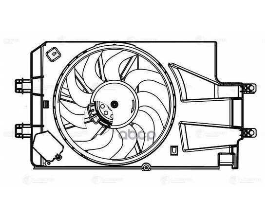 Купить Э,ВЕНТИЛЯТОР ОХЛ. С КОЖУХОМ ДЛЯ АМ ЛАДА 2190 ГРАНТА (15-) A,C- (ТИП KDAC) (LFK 0193)