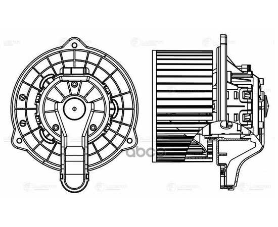 Купить Э/ВЕНТИЛЯТОР ОТОП. ДЛЯ А/М GEELY EMGRAND X7 (11-)/KIA PICANTO III (17-) LUZAR LFH 3012