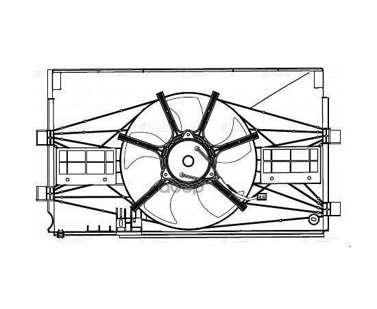 Купить Э/ВЕНТИЛЯТОР ОХЛ. С КОЖУХОМ ДЛЯ А/М MITSUBISHI LANCER X (07-) 1.5I/1.6I LFK1115