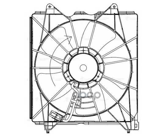 Купить Э/ВЕНТИЛЯТОР ОХЛ. С КОЖУХОМ ДЛЯ А/М HONDA ACCORD (08-) 2.4I (ЛЕВЫЙ) LFK2324