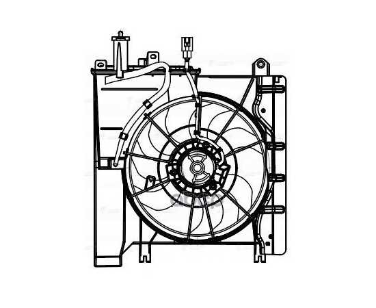 Купить Э/ВЕНТИЛЯТОР ОХЛ. ДЛЯ А/М PEUGEOT 107 06-/CITROEN C1 06-/TOYOTA AYGO 05- С КОЖУХ. LFK 2017