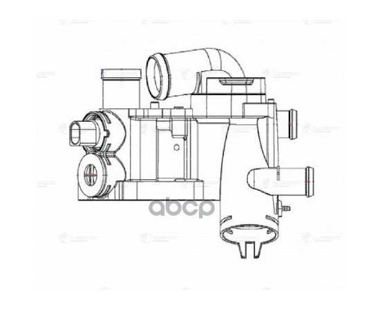 Купить ТЕРМОСТАТ ДЛЯ А/М SKODA FABIA II (07-) 1.4I [CGGB BXW] (С КОРПУСОМ) (LT 1804)