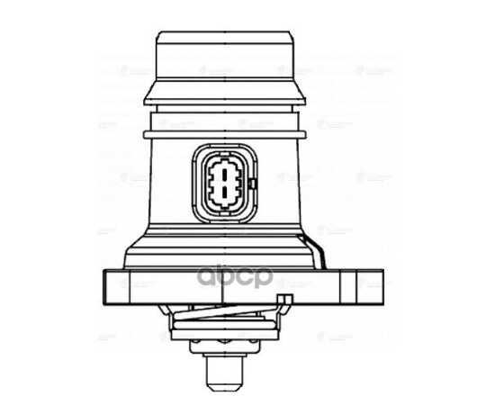 Купить ТЕРМОСТАТ ДЛЯ А/М OPEL CORSA D (06-) 1.2I/1.4I (103°С) (С КОРПУСОМ) LUZAR LT 2132