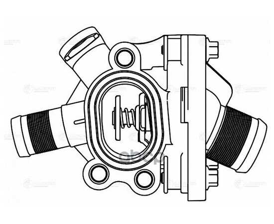 Купить ТЕРМОСТАТ ДЛЯ А/М VOLVO S60 II (10-)/S80 II (10-)/XC60 (08-) 2.4I/2.5T (90°С) (C КОРПУСОМ) (LT 1015)