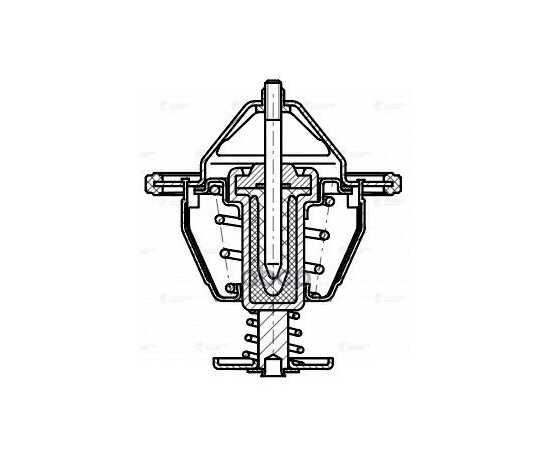 Купить ТЕРМОСТАТ ДЛЯ А/М MITSUBISHI LANCER IX 00-/CARISMA 95- 88°С ТЕРМОЭЛ. LT1100