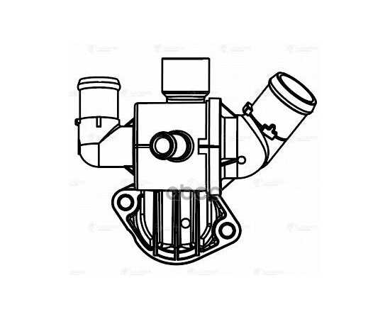 Купить ТЕРМОСТАТ ДЛЯ А/М VW TIGUAN (08-) 2.0D [CFFB] (87°С) (С КОРПУСОМ) LUZAR LT 1837