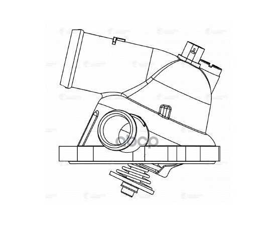 Купить ТЕРМОСТАТ ДЛЯ А/М AUDI Q7 (06-) 4.2I [BAR,BVJ] (95°С) (С КОРПУСОМ) LUZAR LT 1815