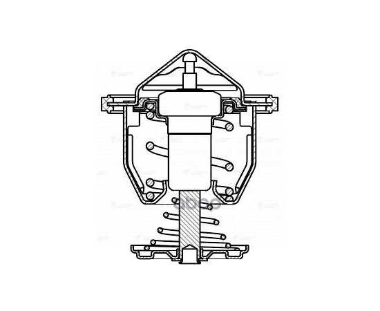 Купить ТЕРМОСТАТ ДЛЯ А/М CHEVROLET TAHOE (07-)/CADILLAC ESCALADE (07-) 5.3I/6.2I (86°С) (ТЕРМОЭЛ.) LUZAR LT 0540