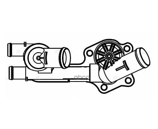 Купить ТЕРМОСТАТ ДЛЯ А/М SKODA YETI (09-) 1.2T (80/89°С) (С КОРПУСОМ) LUZAR LT 1830