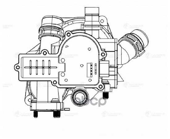 Купить ТЕРМОСТАТ В СБОРЕ С КОРПУСОМ ДЛЯ АМ SKODA OCTAVIA (A7) (13-),AUDI A6 (C7) (11-) 1.8T,2.0T (LT 1811)