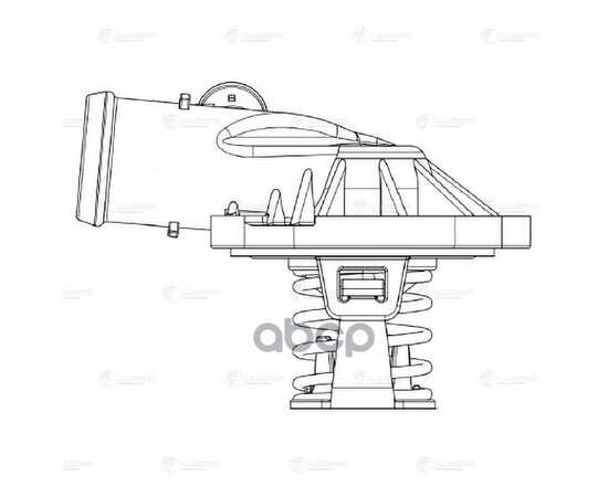 Купить ТЕРМОСТАТ ДЛЯ А/М VW TOUAREG II (10-)/AUDI Q7 (06-) 3.0TDI  LT1880