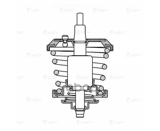 Купить ТЕРМОСТАТ ДЛЯ А/М VW PASSAT B6 (05-)/SKODA OCTAVIA A5 (04-) 1.8T/2.0T (95°С) (ТЕРМОЭЛ.) LUZAR LT 1806