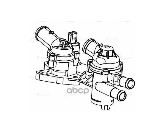 Купить ТЕРМОСТАТ ДЛЯ А/М VW POLO SEDAN (10-)/SKODA RAPID (12-) 1.6I [CFNA] (83/87°С) (АЛЮМ.КОРП) LUZAR LT 1852