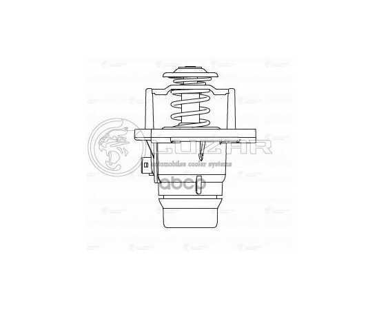 Купить ТЕРМОСТАТ ДЛЯ А/М BMW X5 (E53) (00-)/X5 (E70) (06-) 4.4I/4.8I [N62] (105°С) (АЛЮМ. КОРПУС) LUZAR LT 2650