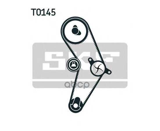 Купить РЕМКОМПЛЕКТ ГРМ (С ВОДЯНЫМ НАСОСОМ) AD VW SEAT 1.6-2.0 SKF VKMC 01113-1