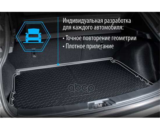 Купить КОВРИК БАГАЖНИКА CHERY TIGGO 8/TIGGO 8 PRO 7 МЕСТ, СЛОЖЕН 3 РЯД 2020-> RIVAL 10906002 RIVAL 10906002