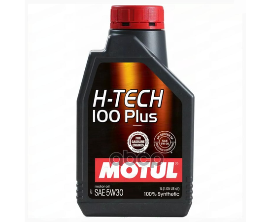 Купить МОТОРНОЕ МАСЛО MOTUL H-TECH 100 PLUS 5W-30 1Л (112356) 112141