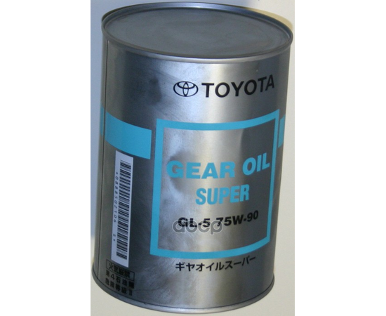 Купить МАСЛО ТРАНСМИССИОННОЕ TOYOTA GEAR OIL SUPER 75W-90 1Л 08885-02106