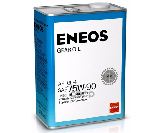 Купить МАСЛО ТРАНСМИССИОННОЕ ENEOS GEAR GL-4 75W-90 4Л 8809478942513