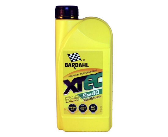 Купить МАСЛО МОТОРНОЕ СИНТЕТИЧЕСКОЕ BARDAHL XTEC 5W-40 1Л 36341