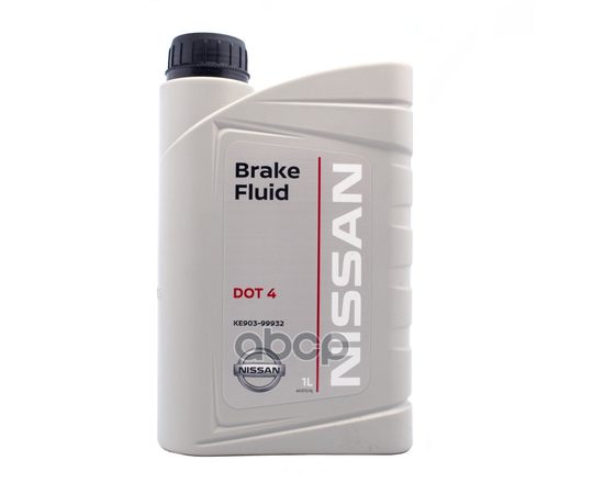 Купить ЖИДКОСТЬ ТОРМОЗНАЯ NISSAN BRAKE FLUID DOT-4 1Л KE903-99932