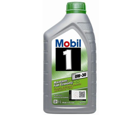 Купить МАСЛО МОТОРНОЕ СИНТЕТИЧЕСКОЕ MOBIL 1 ESP 0W-30, 1Л (153346) 153753