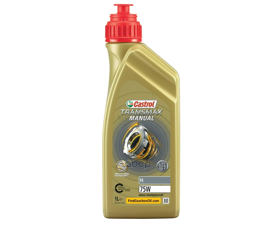 Купить ТРАНСМИССИОННОЕ МАСЛО CASTROL TRANSMAX MANUAL FE 75W 1Л 15D7EA