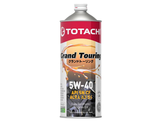 Купить МАСЛО МОТОРНОЕ TOTACHI GRAND TOURING FULLY SYNTHETIC SN/CF 5W-40 1Л (4562374690837) 11901