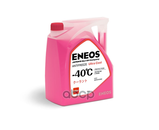 Купить АНТИФРИЗ ENEOS ULTRA COOL -40°C 5КГ (PINK) Z0080