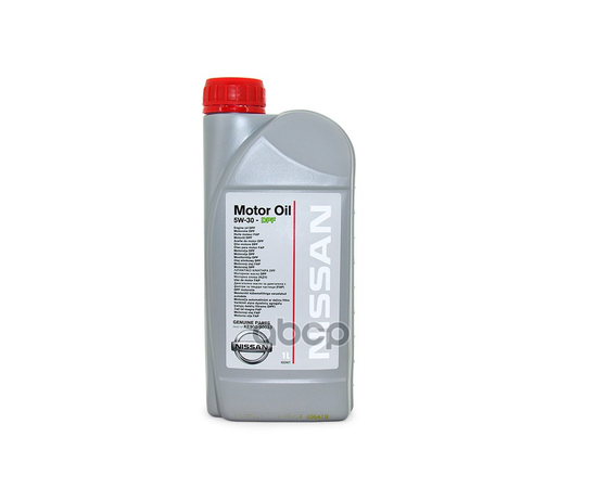 Купить МАСЛО МОТОРНОЕ СИНТЕТИЧЕСКОЕ NISSAN MOTOR OIL DPF 5W-30 1Л (KE900-90033) KE900-90033R