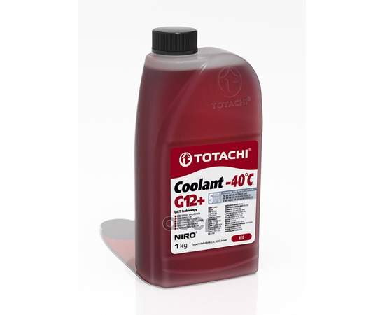 Купить АНТИФРИЗ TOTACHI NIRO COOLANT RED -40C G12+ 1Л 4589904527562 43101