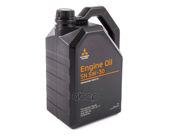 Купить МАСЛО МОТОРНОЕ СИНТЕТИЧЕСКОЕ MITSUBISHI ENGINE OIL 5W-30 4Л (MZ320757) MZ321036