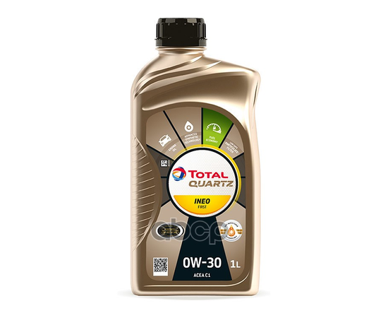 Купить МАСЛО МОТОРНОЕ СИНТЕТИЧЕСКОЕ TOTAL QUARTZ INEO FIRST 0W-30 1Л (183103) 213830