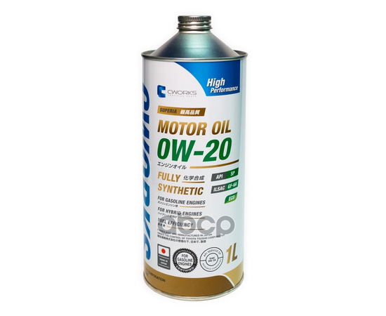 Купить МАСЛО МОТОРНОЕ SUPERIA MOTOR OIL 0W-20 SP/GF-6A 1L A11SR1001