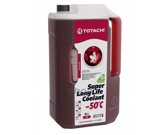 Купить АНТИФРИЗ TOTACHI SUPER LLC RED G12+ -50C КРАСНЫЙ 5Л (4589904924866) 41905