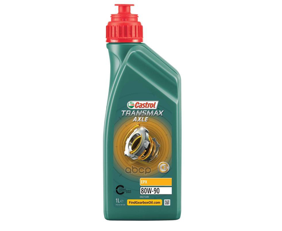 Купить ТРАНСМИССИОННОЕ МАСЛО CASTROL TRANSMAX AXLE EPX 80W-90 1Л 15D769